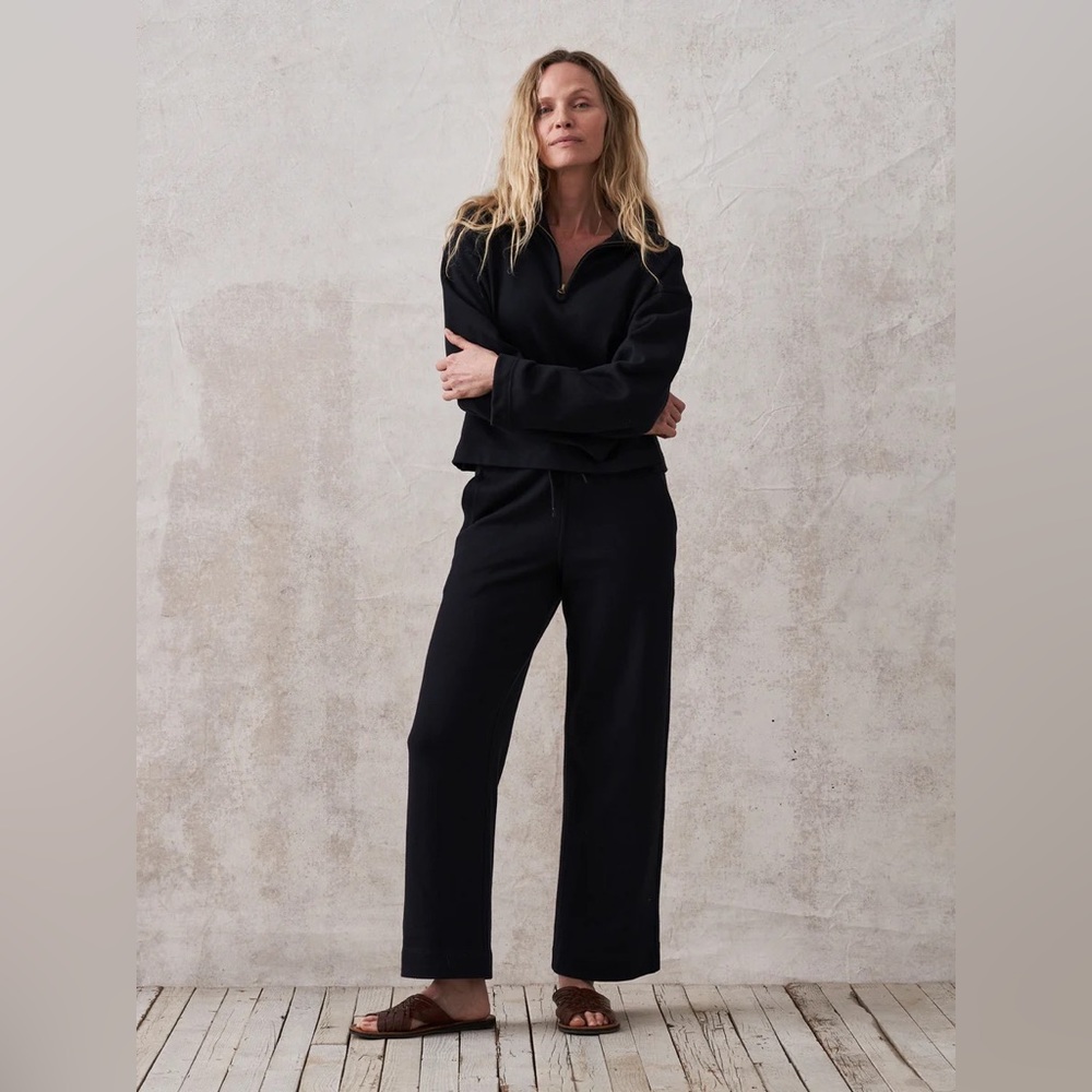 Buck Mason Mariner jersey pant in Navy
